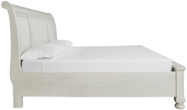Signature Design by Ashley® Robbinsdale Antique White California King Storage Sleigh Bed-3