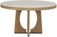Parker House® Escape Natural Round Dining Table with Glazed Natural Oak Base-3