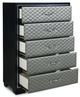 New Classic® Home Furnishings Luxor Black Chest-3