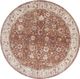 Feizy Hammond Rust/Ivory 8' Round Rug-0