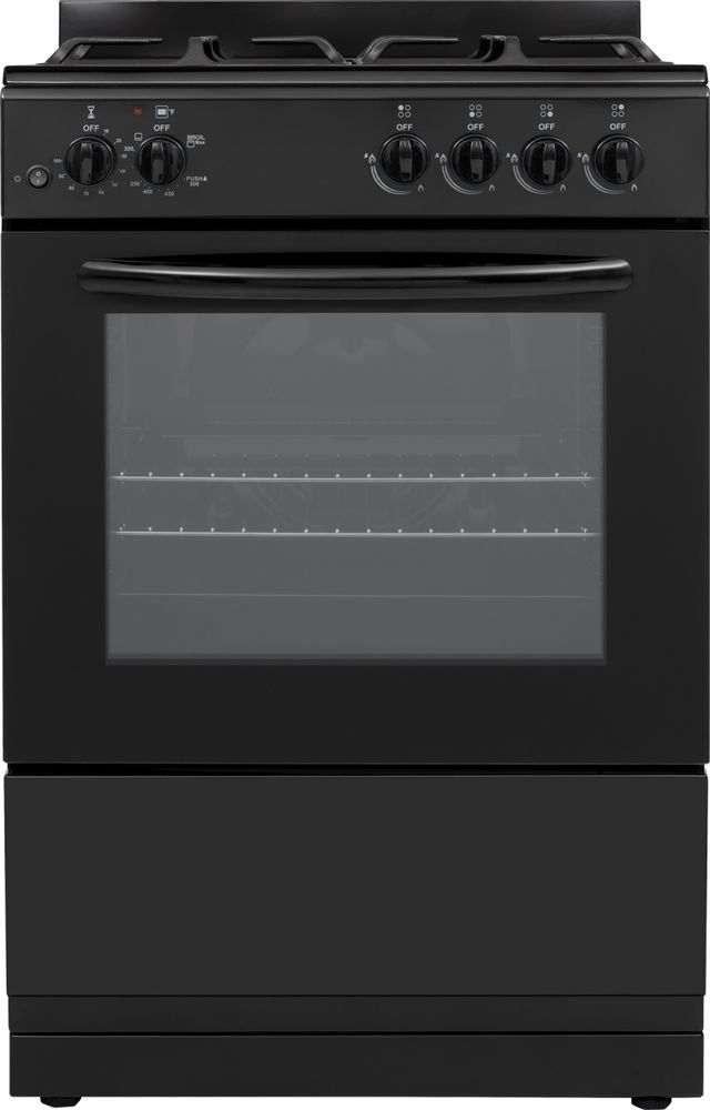 Element® 24" Black Freestanding Gas Range