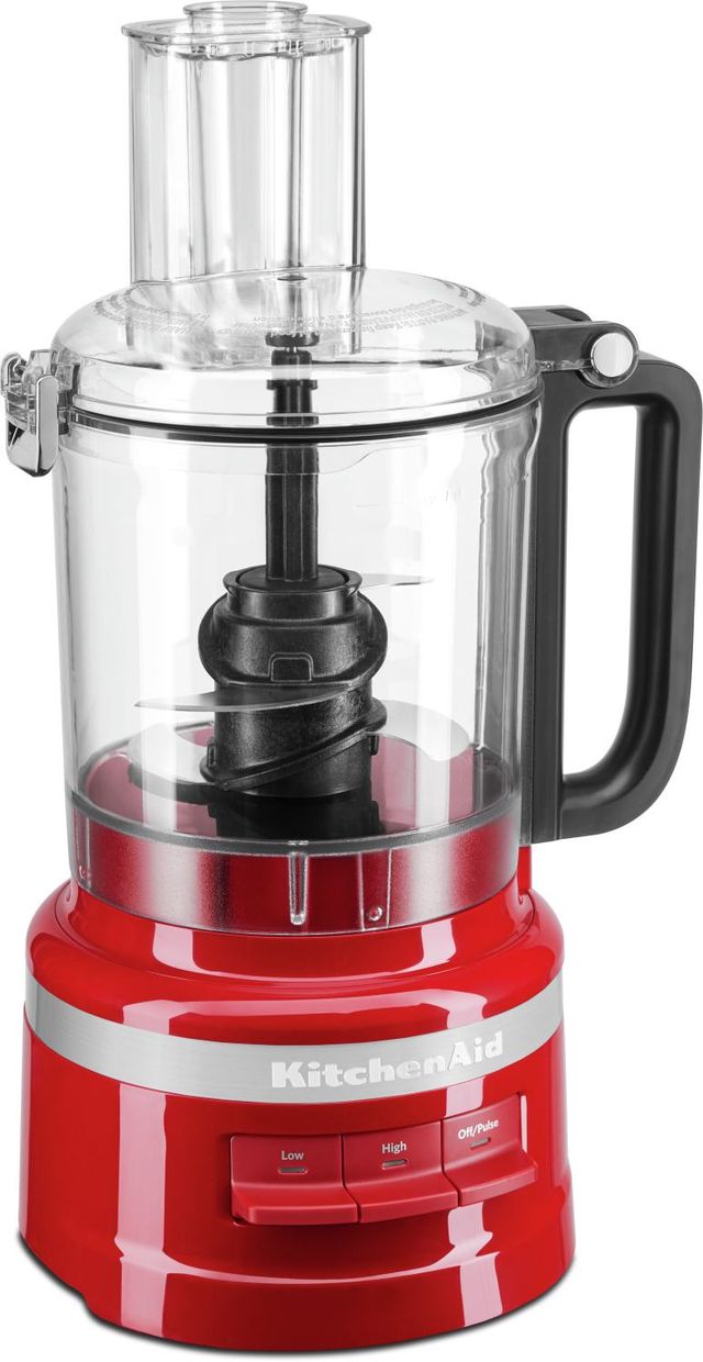 KitchenAid® 9-Cup Empire Red Food Processor-2