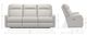 La-Z-Boy® Finley Chocolate Leather Power Wall Reclining Sofa-5