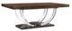Century® Customizable Omni Large Rectangular Dining Table with Acrylic Legs -0
