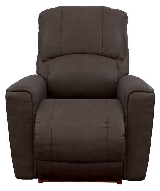 La-Z-Boy® Cassian Dark Chocolate Power Rocking Recliner with Headrest-1