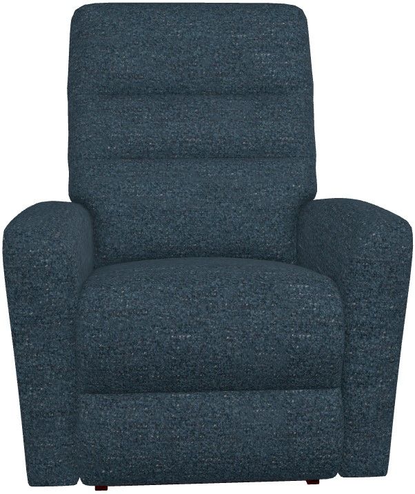 La-Z-Boy® Liam Navy Power Rocking Recliner with Headrest-1