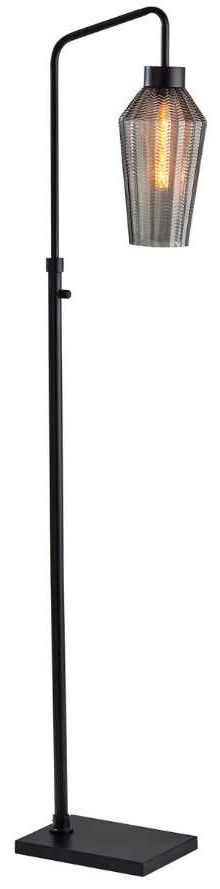 Adesso® Belfry Black Floor Lamp-0