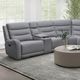 Furniture of America® Matthias 5-Piece Gray Manual Reclining Sectional-1