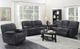 Titus Furniture Midnight Grey Power Recliner Love Seat-1