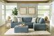 Albany Industries Empanada Pacific Cocktail Ottoman-1