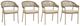 Signature Design by Ashley® Orchard Beach Beige Aluminum/Fabric Outdoor Arm Chair-2