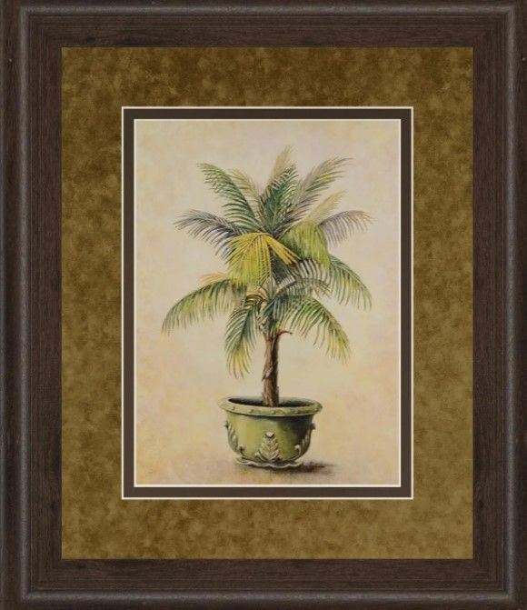 Classy Art Potted Palm l Wall Art-1