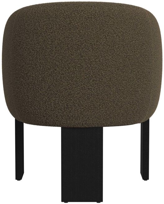 Elements International Modern Brushed Espresso/Joy Cocoa Chair-4