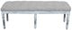 Cottage Creek Furniture Arlington Beige/Distressed Continental White Bench-2