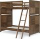 Legacy Kids Teen Summer Camp Tree House Brown Twin/Twin Bunk Bed-3