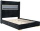 Furniture of America® Danvers Black King Panel Bed-0