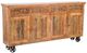 YHD Beige Mobile Storage Console-0