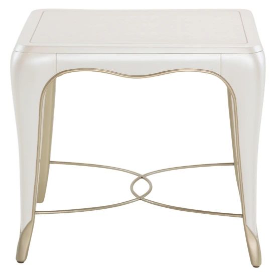 Michael Amini® London Place Creamy Pearl End Table-2