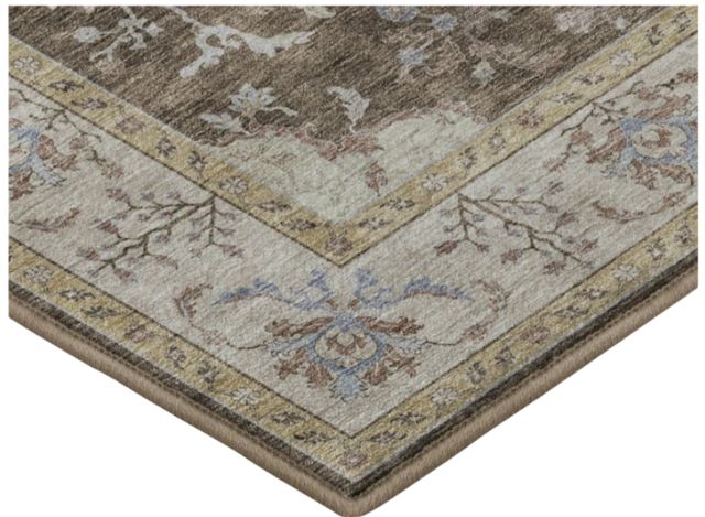 Dalyn™ Rug Company Hatay HY9 Brown 5'x8' Area Rug-1