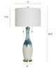 StyleCraft Ceramic Wave Table Lamp-4