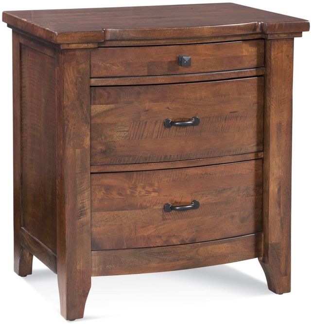 Napa Furniture Design Whistler Retreat Brown Nightstand-0