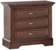 Winners Only® Tamarack Hazelnut 28" 3-Drawer Nightstand-0