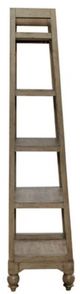 Liberty Furniture Americana Farmhouse Dusty Taupe Leaning Pier Bookcase-3