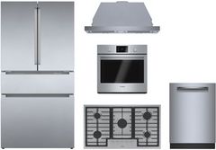 Bosch 5 Piece Stainless Steel Kitchen Package