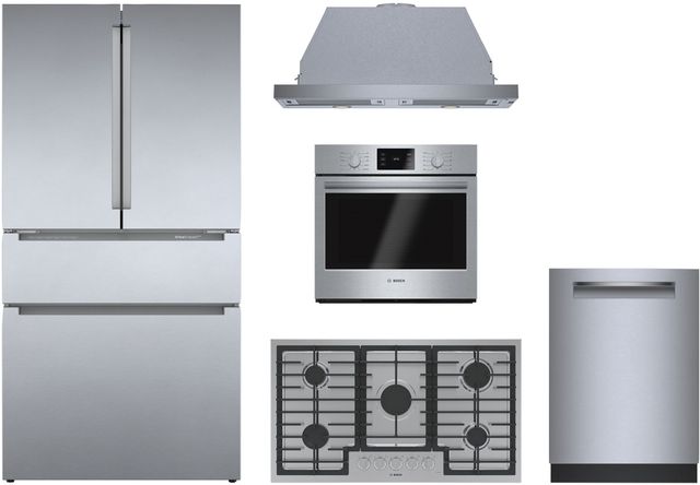 Bosch 5 Piece Stainless Steel Kitchen Package-0