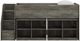 Signature Design by Ashley® Frandern Warm Gray Youth Twin Loft Bed with Bookcase Storage-2