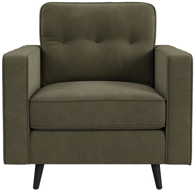 Intercon Mable Loden Green Velvet Chair-0
