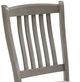 Elements International Sunnyvale Gray Dining Side Chair-3