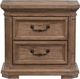 Magnussen Home® Adler Court Florentine Walnut Drawer Nightstand-2