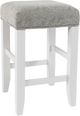 Jofran Inc. Urban Icon 4-Piece Gray/White Sofa Console and Stool Set-3