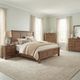 Nash Collective Lewiston Sandalwood 3pc Queen Panel Bedroom Group-0