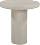 TOV Furniture Jade Cream Concrete Indoor/Outdoor Side Table-4