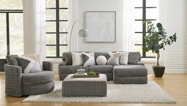 Albany Industries 2-Piece Doodle Iron Right-Arm Facing Chaise Sectional-1