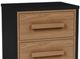 Signature Design by Ashley® Kozmour Black/Brown Nightstand-1