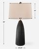 Uttermost® Jett Black Table Lamp-2