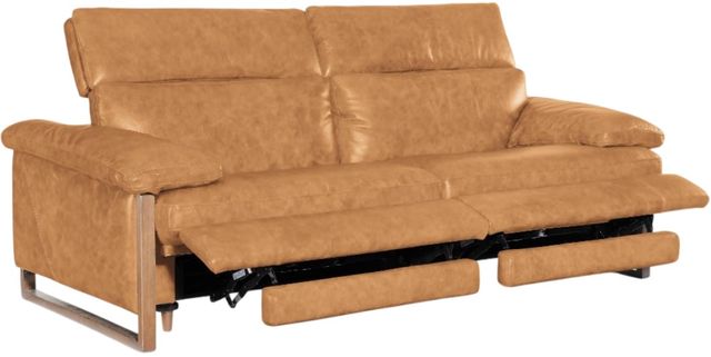 Hooker® Furniture Jericho Dallas Toffee Power Reclining Sofa with Power Headrest-1