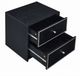 ACME Furniture Jabir Black Accent Table with Silver Accents-3