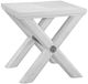 Basset Mirror Nadine Bright White Oak End Table-0
