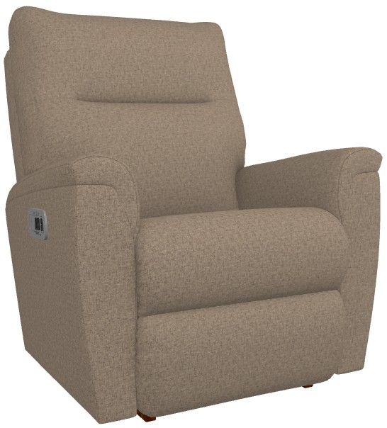 La-Z-Boy® Norton Cocoa Power Rocking Recliner with Headrest and Lumbar-0