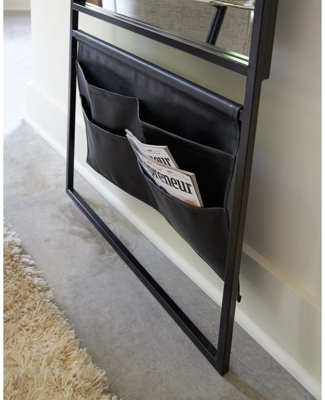 Signature Design by Ashley® Floxville Black Floor Mirror-2