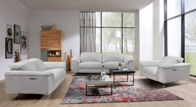 Furniture of America® Ascona Light Taupe Power Sofa-2