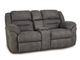 Enzo Gray Console Loveseat-0