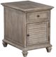 Magnussen Home® Lancaster Dovetail Gray Chairside End Table-0