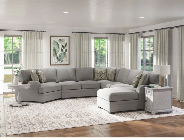 Emerald Home Analiese 5-Piece Light Gray U-Shape Right-Arm Facing Sectional and Chaise-1