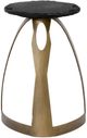 Bassett Mirror Vaughan Antique Brass Accent Table-1