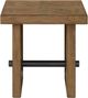Intercon Landmark Weathered Oak End Table-1